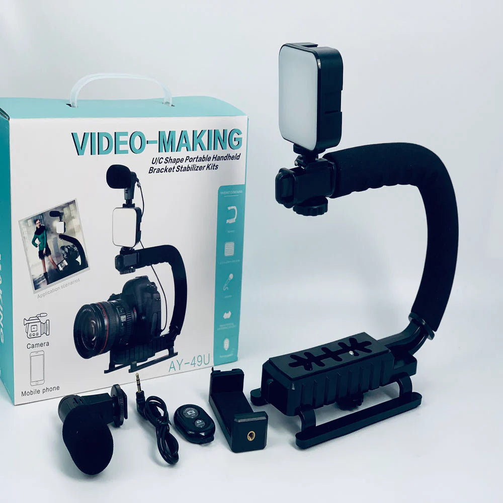 Ay-49u U Shaped Video Making Handheld Stabilizer Kit Ay-49u U Shaped Video Making Handheld Stabilizer Kit